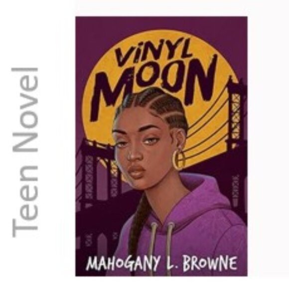 3/$13 Vinyl Moon by Mahogany L. Browne teen hardcover book 2022 - Picture 1 of 6